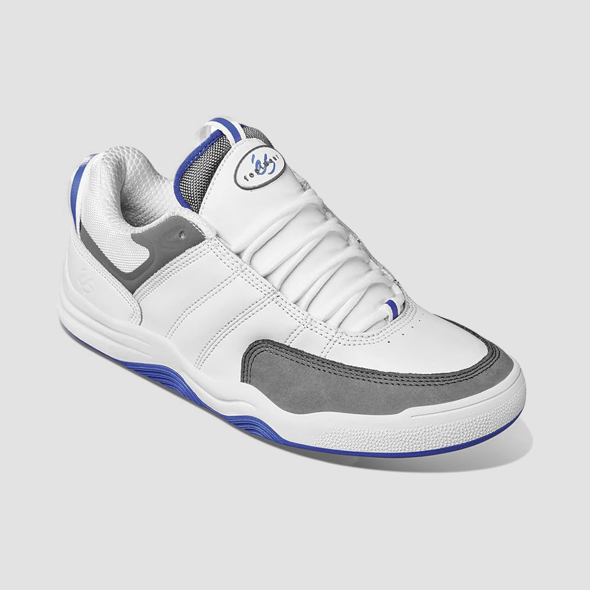 eS Evant Shoes - White/Grey/Blue