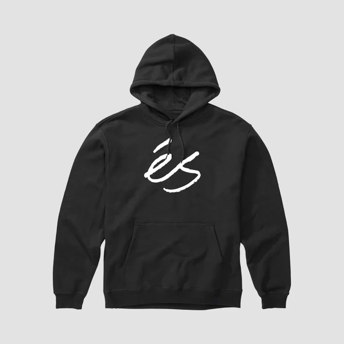 eS Script Pullover Hoodie Black