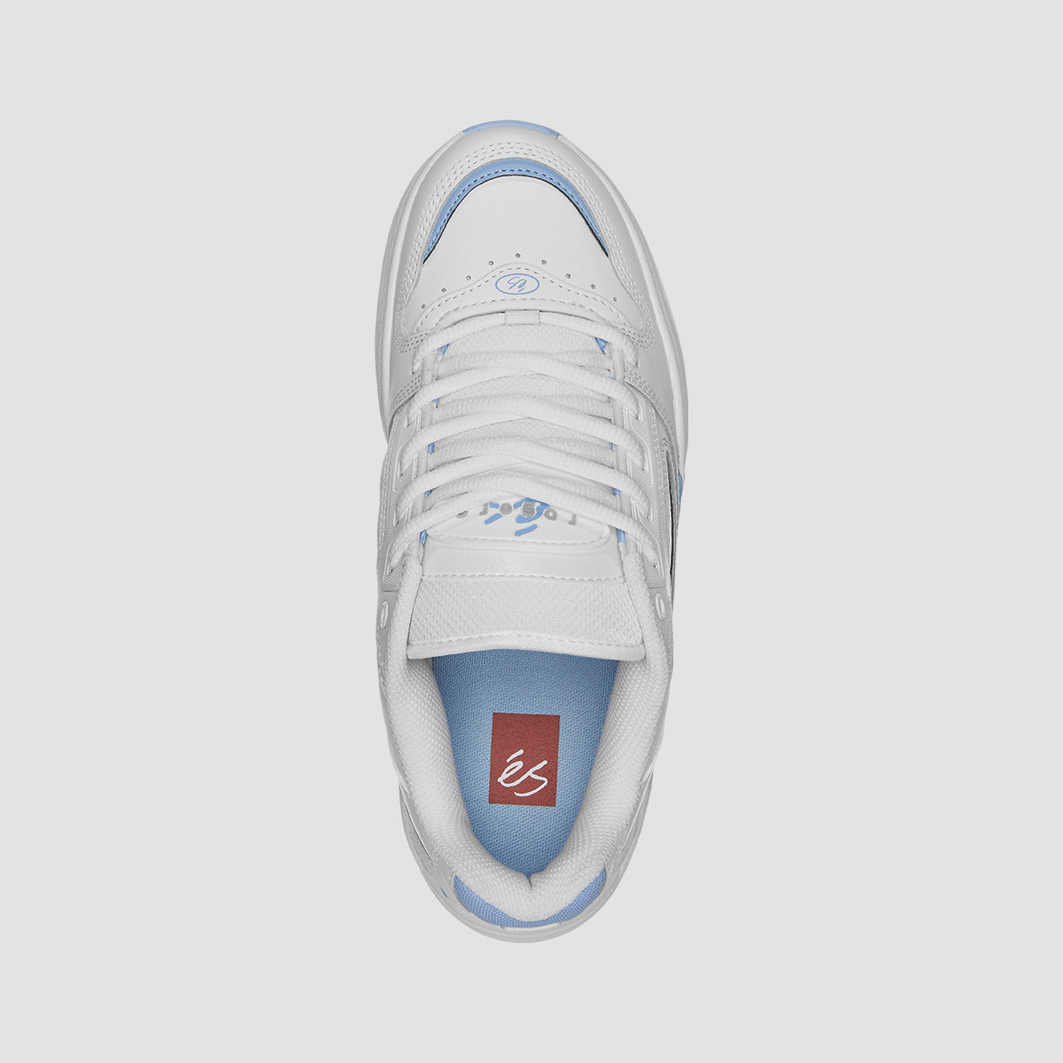 eS TJ Rogers Shoes - White/Blue
