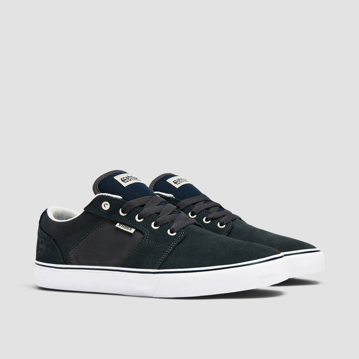 Etnies Barge LS Shoes - Grey/Grey/Blue