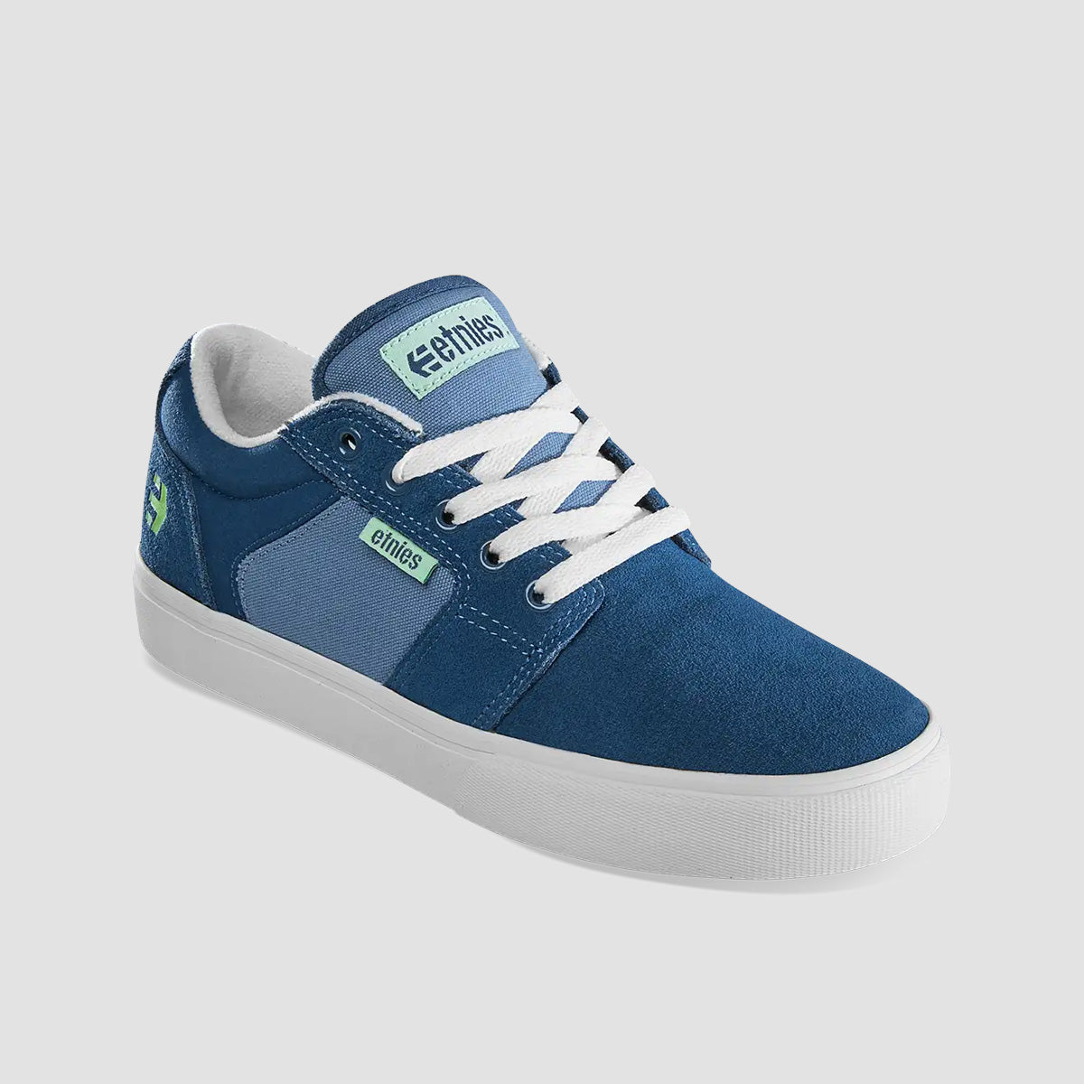 Etnies Barge LS Vulc Shoes - Teal - Kids