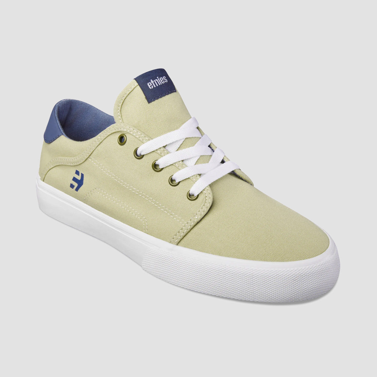 Etnies Barge Slim Shoes - Tan/Navy