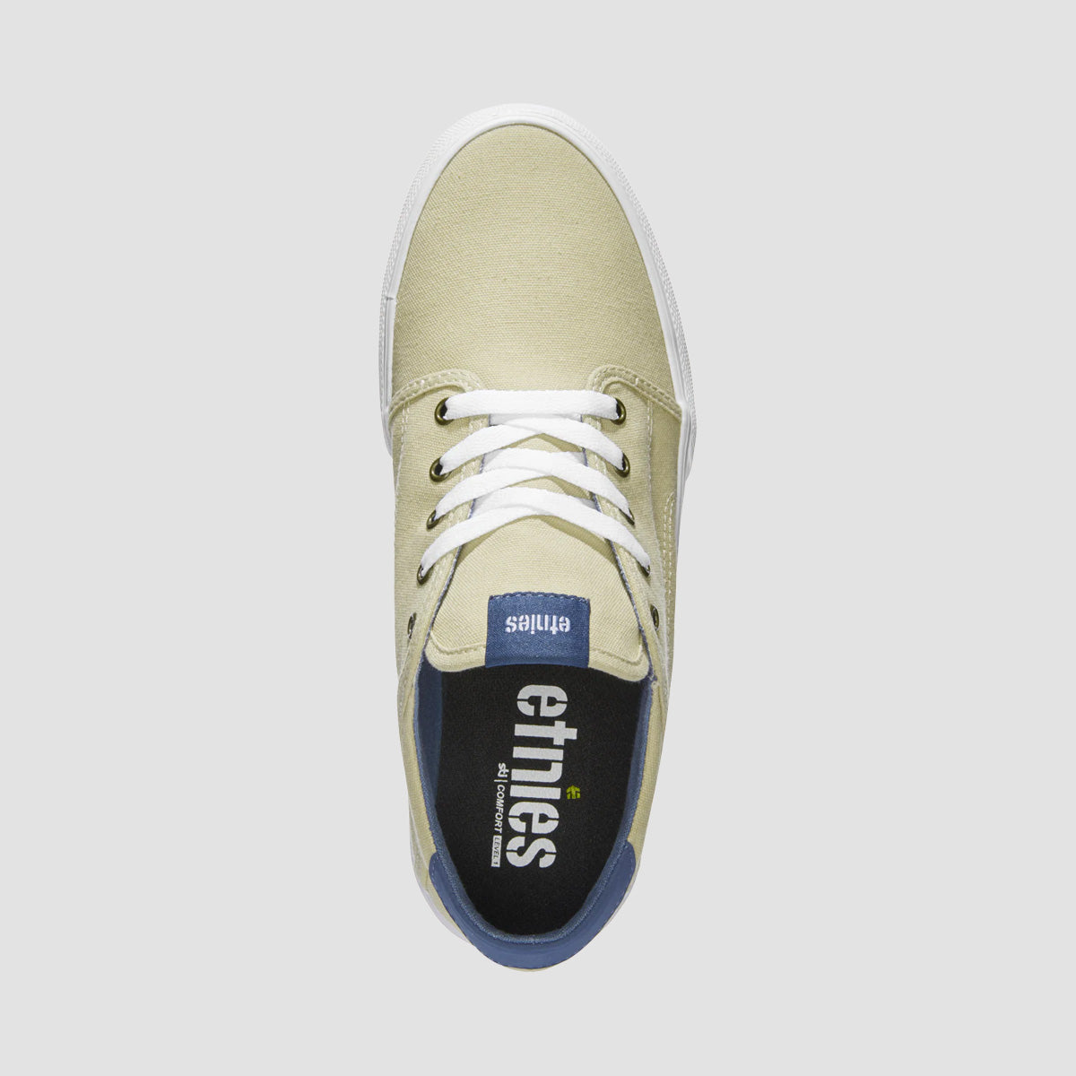 Etnies Barge Slim Shoes - Tan/Navy