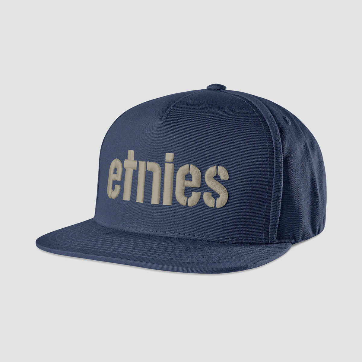 Etnies Corp Snapback Cap Navy/Tan