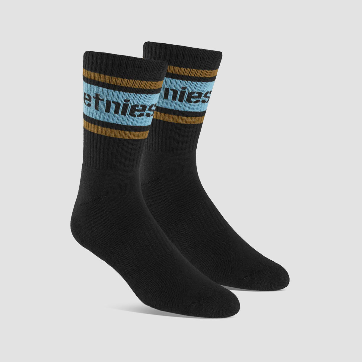 Etnies Crew Socks Black/Blue