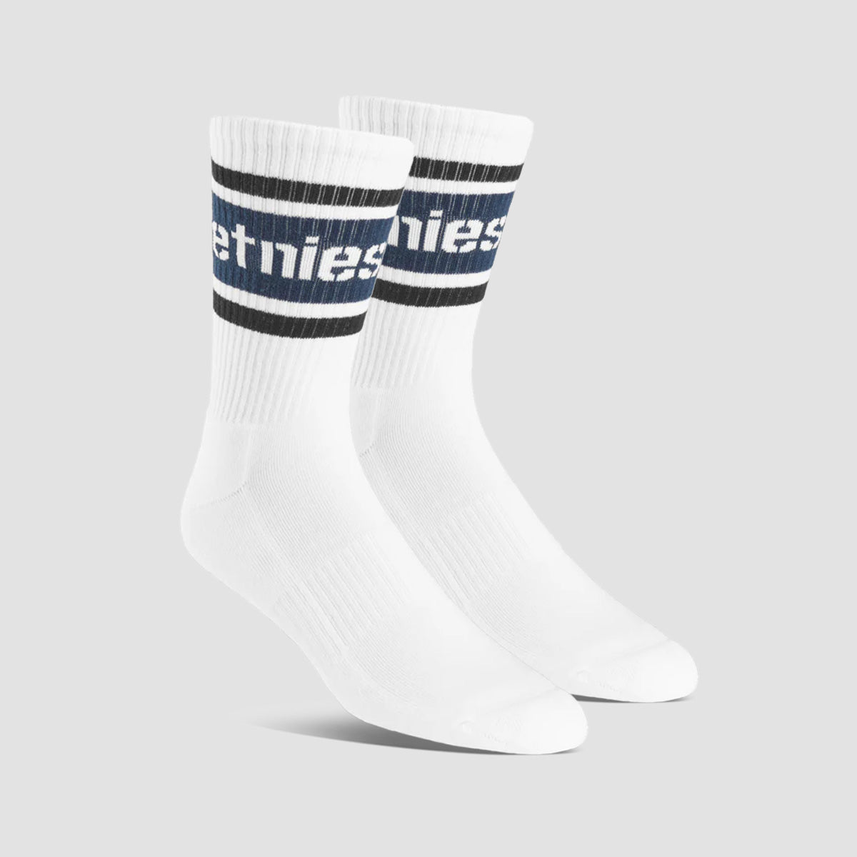 Etnies Crew Socks White/Navy