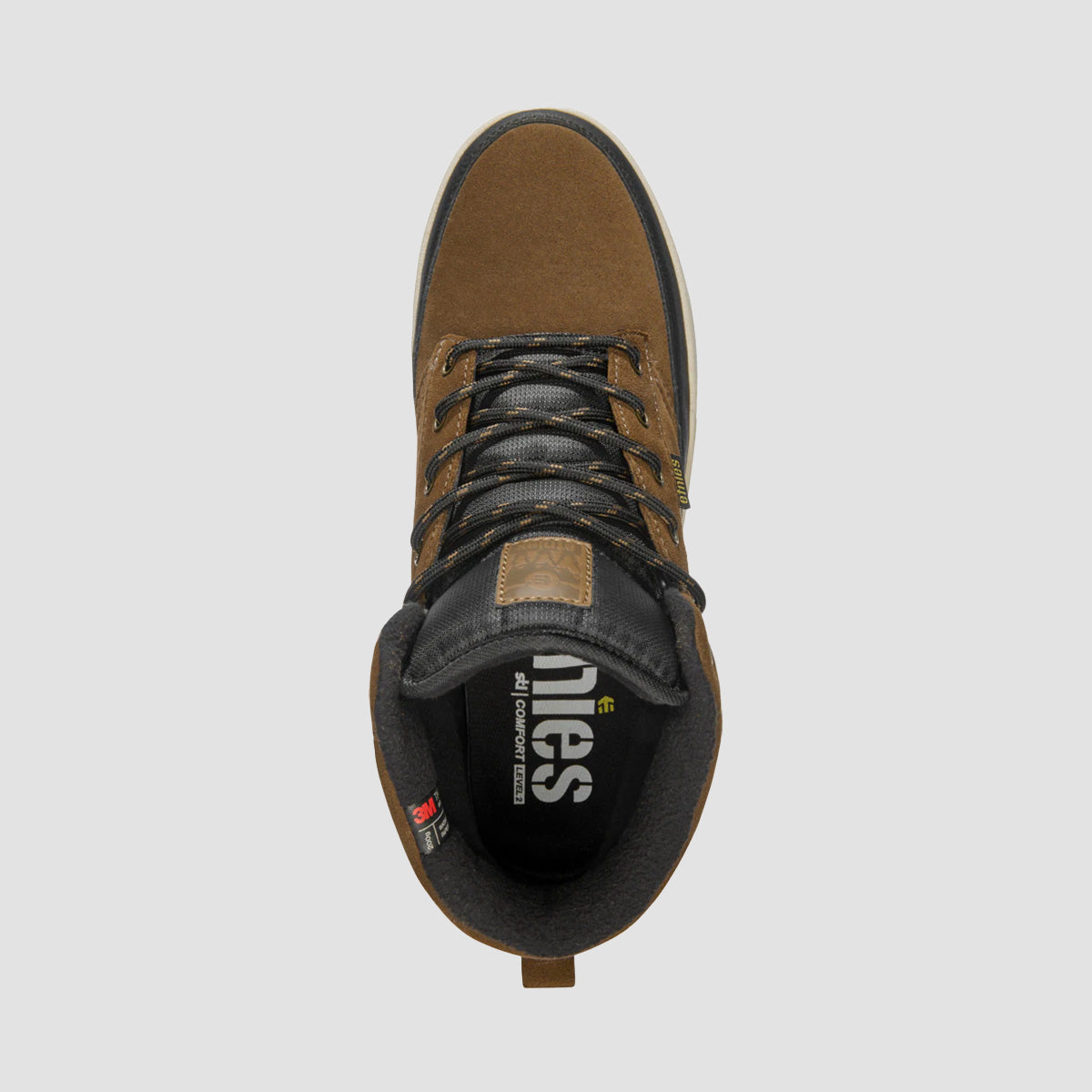 Etnies Dunbar HTW High Top Shoes - Brown/Black