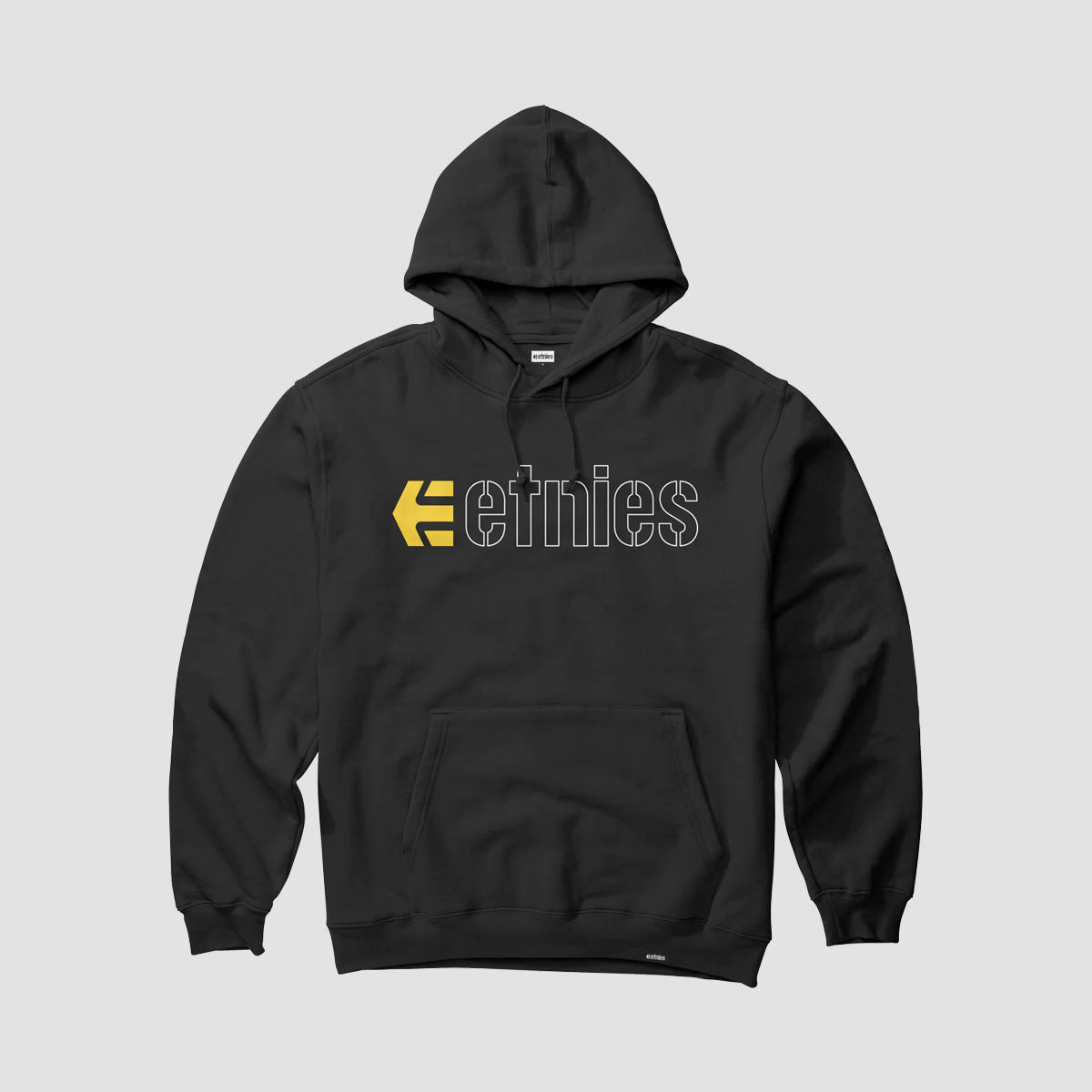 Etnies Ecorp Pullover Hoodie Black/White/Yellow