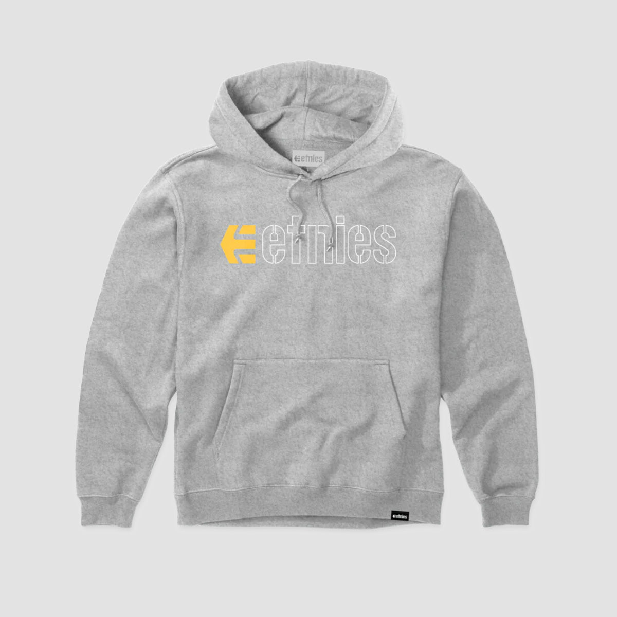 Etnies Ecorp Pullover Hoodie Grey/Yellow