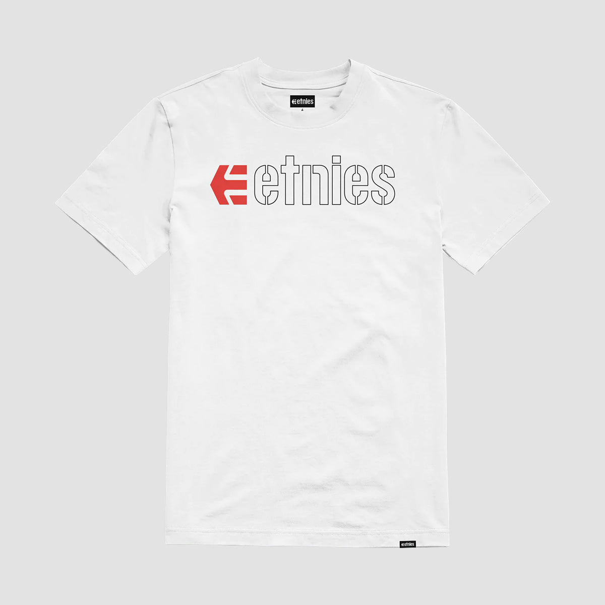 Etnies Ecorp T-Shirt Black/Red/White