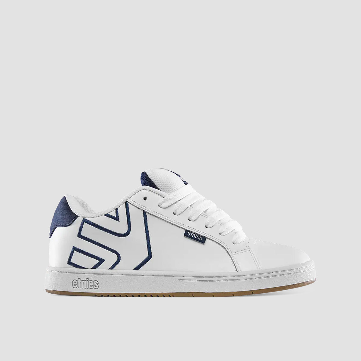 Etnies Fader Shoes - White/White/Navy