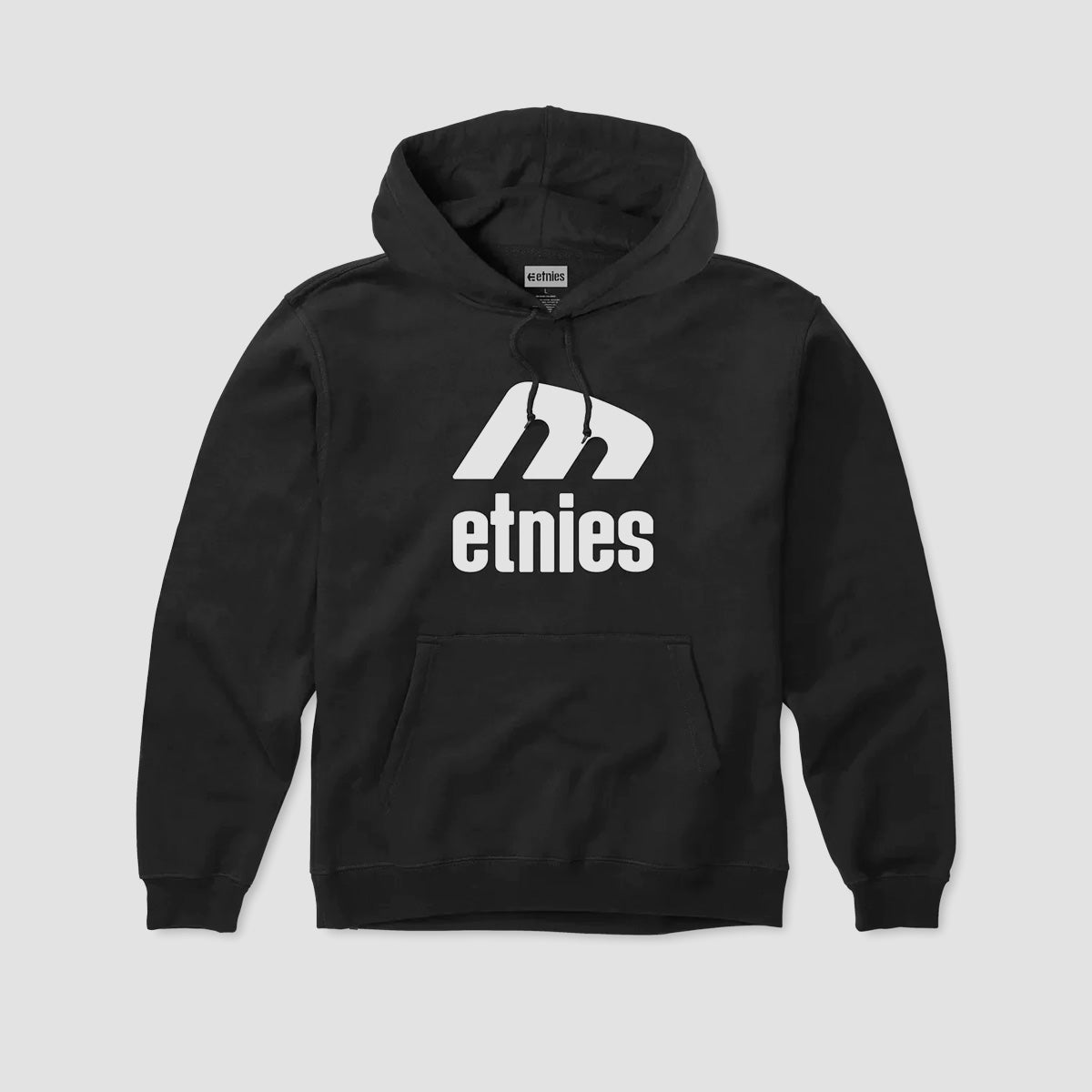 Etnies Icon E Pullover Hoodie Black/White