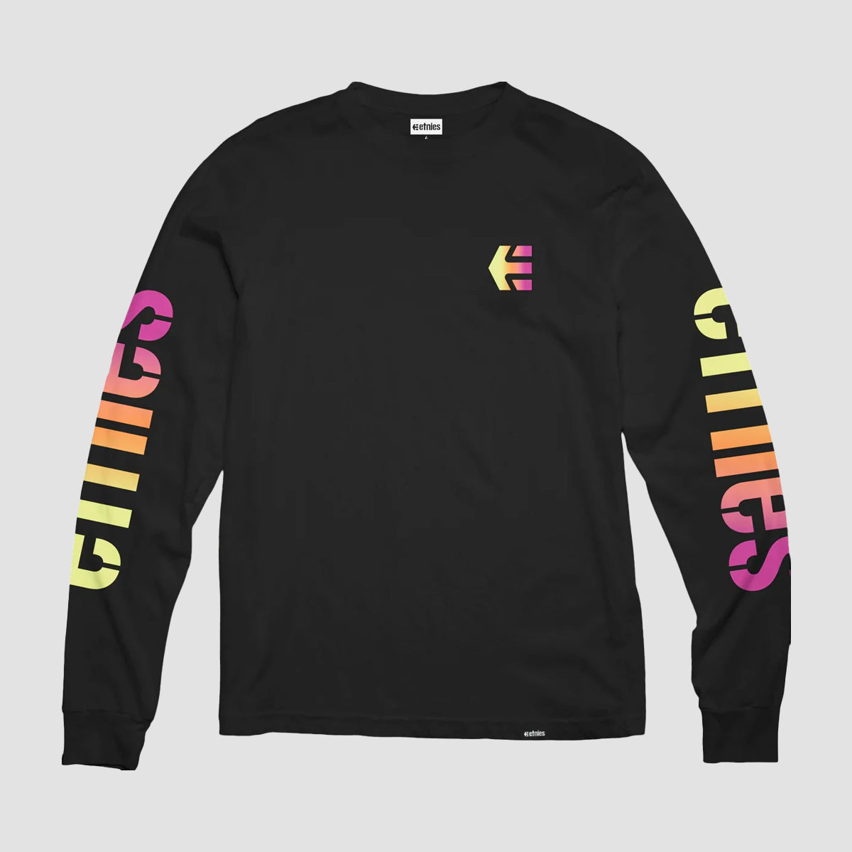 Etnies Icon Longsleeve T-Shirt Black/Glam