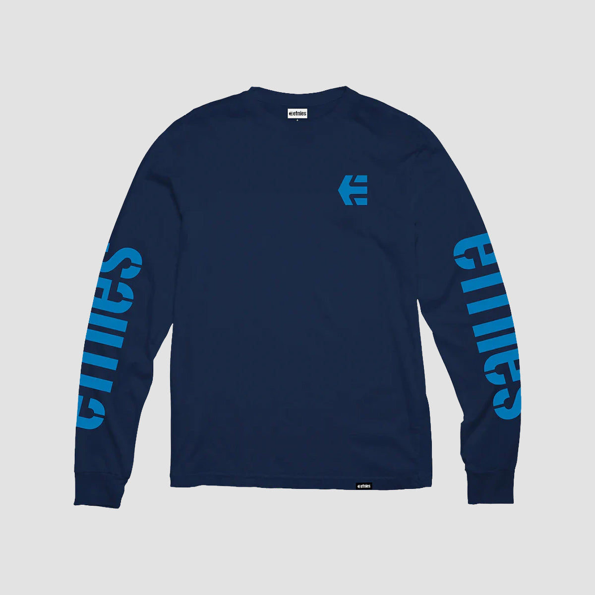 Etnies Icon Longsleeve T-Shirt Navy/Blue
