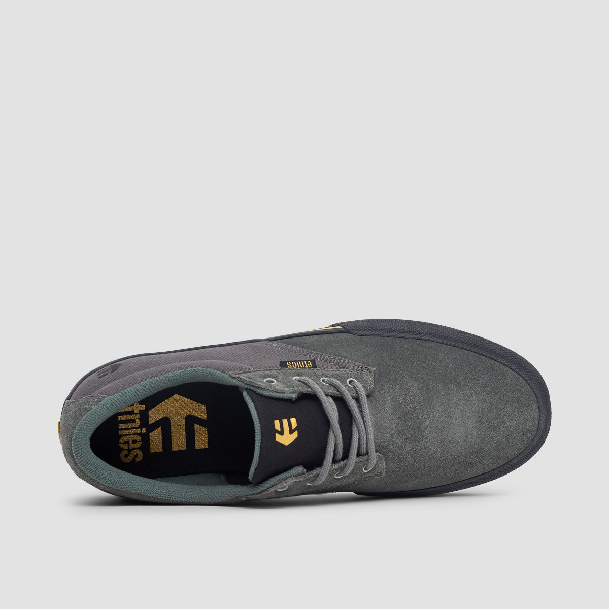 Etnies Jameson Vulc Shoes - Grey/Black/Gold