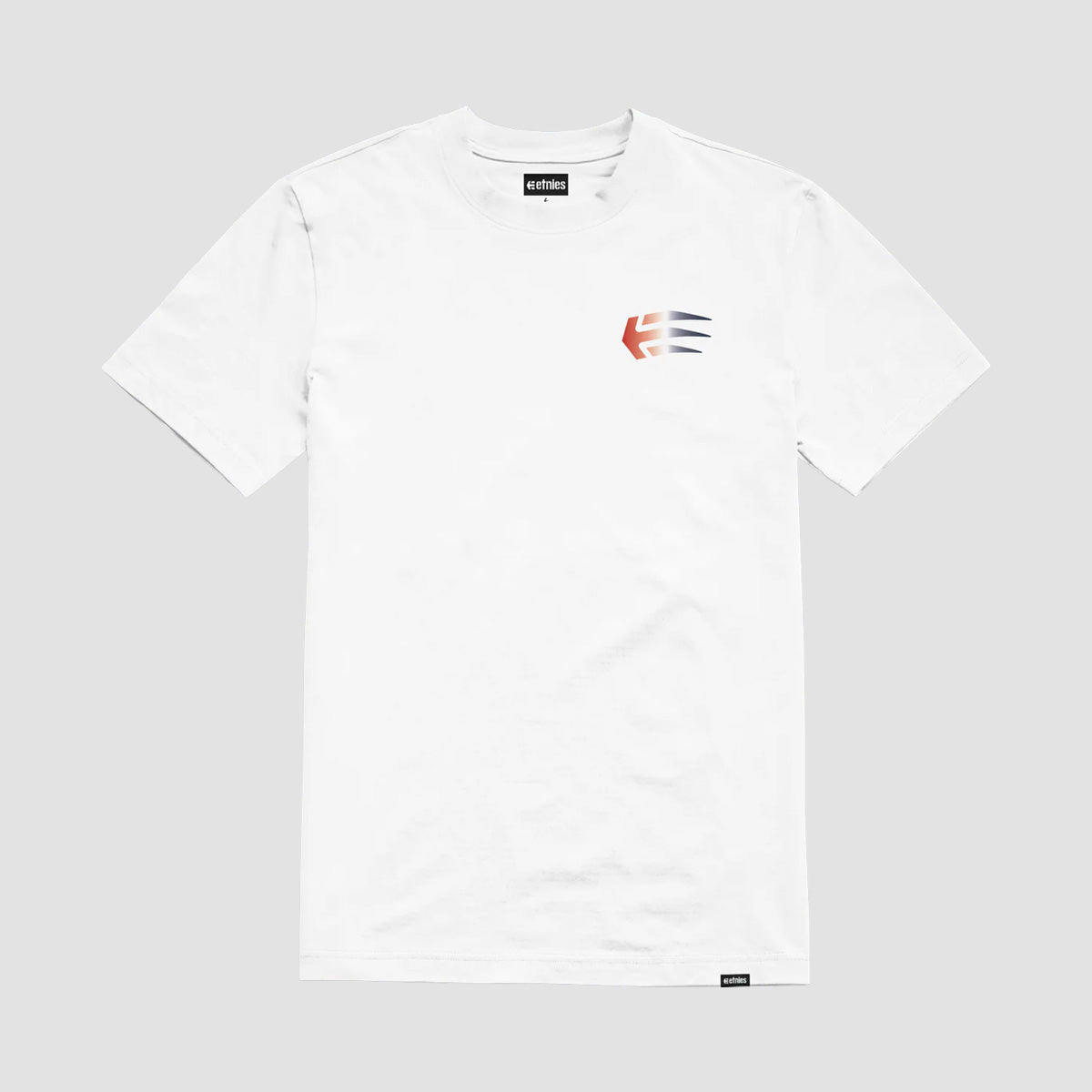 Etnies Joslin T-Shirt White/Red/Blue