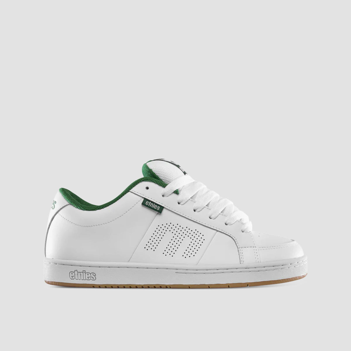 Etnies Kingpin Shoes - White/Green