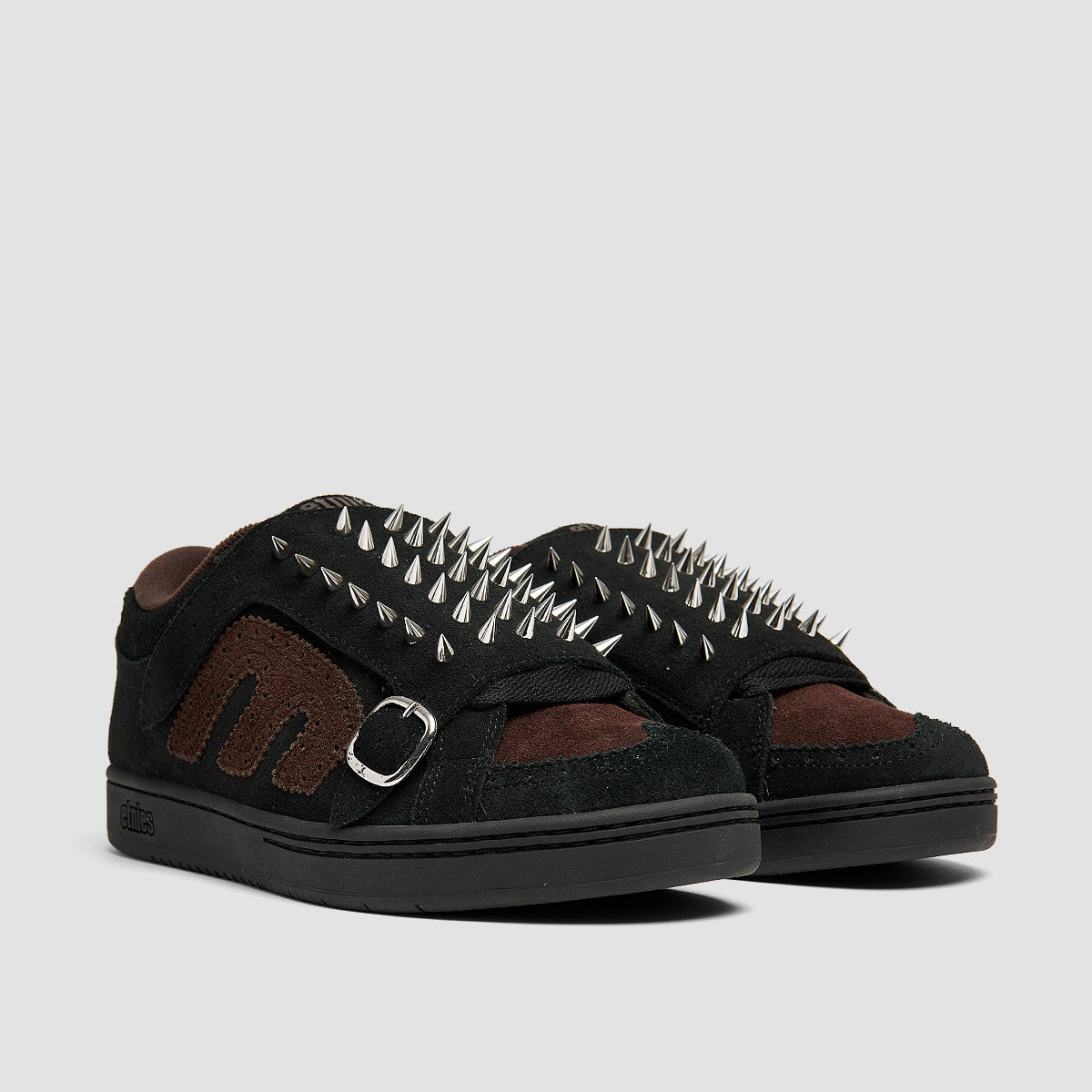 Etnies Kingpin Spikes Shoes - Black/Brown