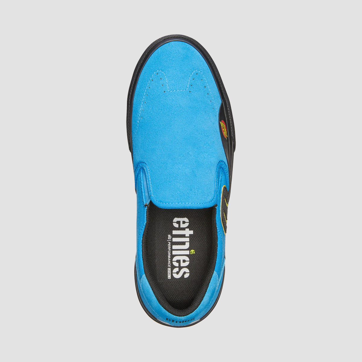 Etnies Lo-Cut X Santa Cruz Slip-On Shoes - Blue