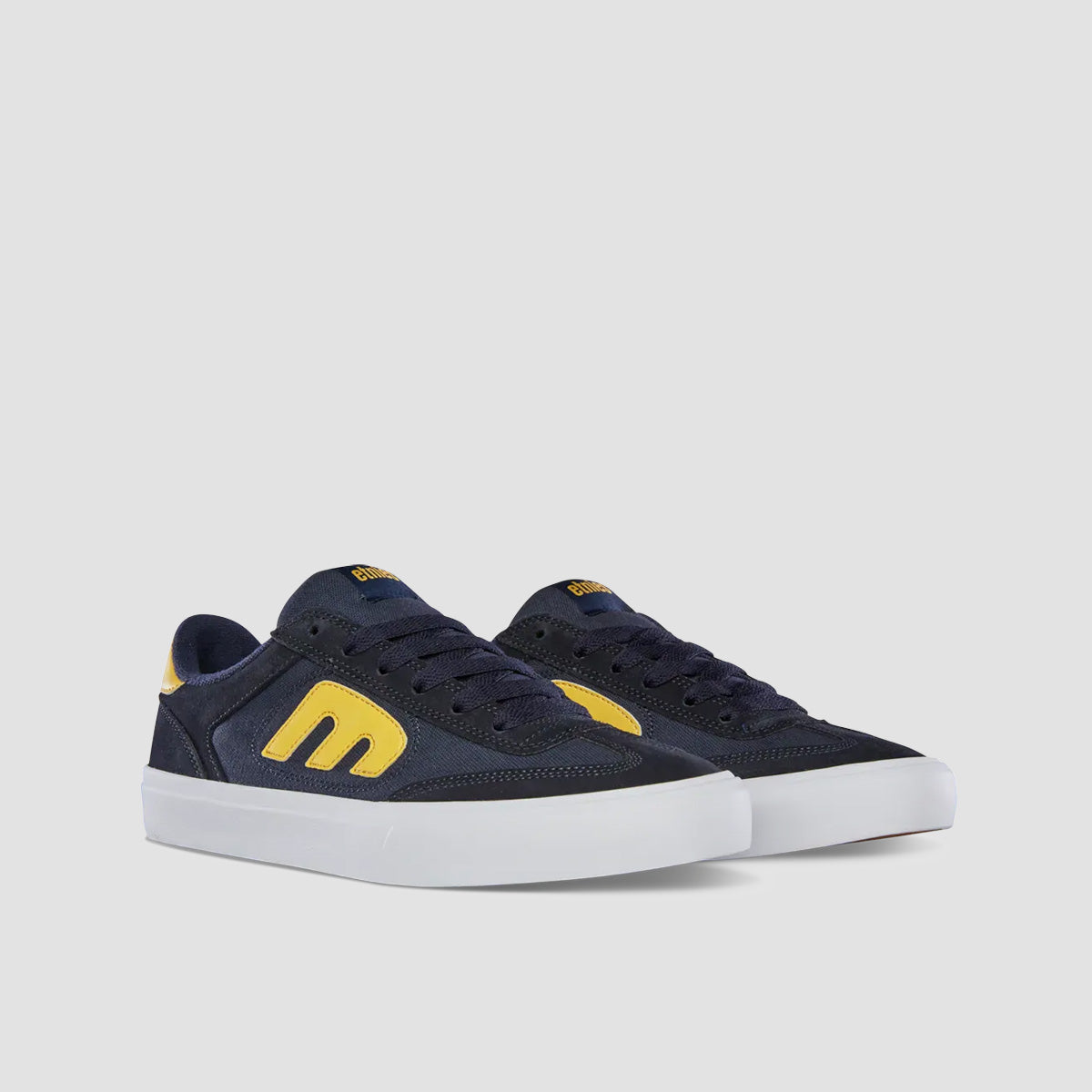 Etnies Locut Vulc Shoes - Navy/Yellow