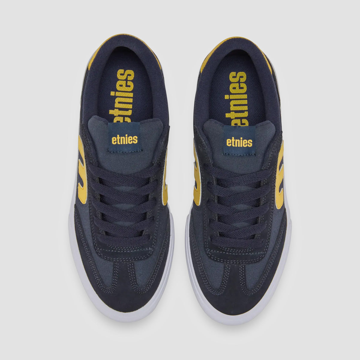 Etnies Locut Vulc Shoes - Navy/Yellow