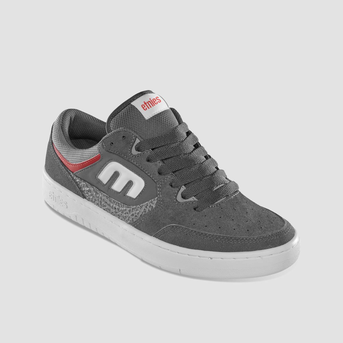 Etnies Loot Shoes - Grey/Light Grey/Red