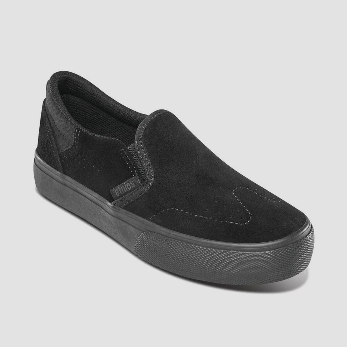 Etnies Marana Slip-On Shoes - Black/Black - Kids