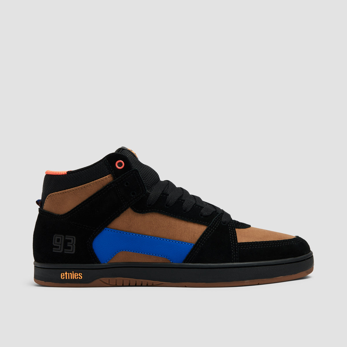 Etnies Mc Rap Hi Shoes - Black/Brown
