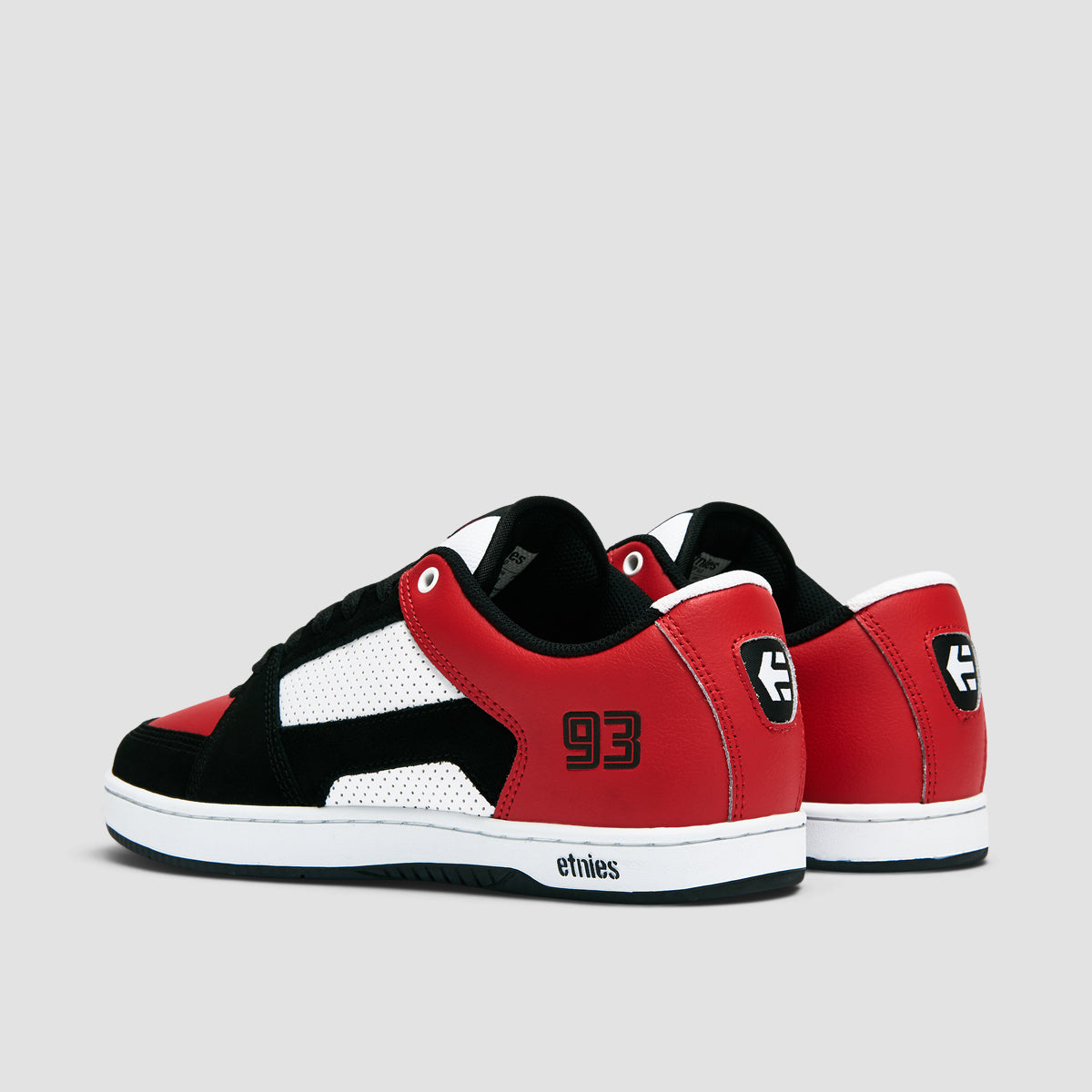 Etnies Mc Rap Lo Shoes - Black/Red/White
