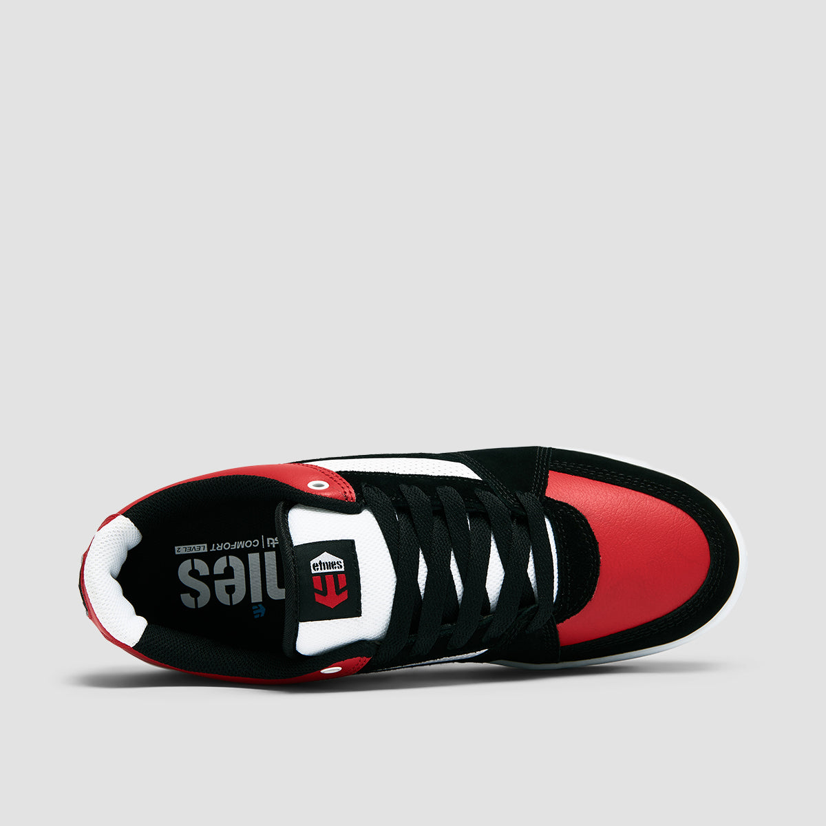 Etnies Mc Rap Lo Shoes - Black/Red/White