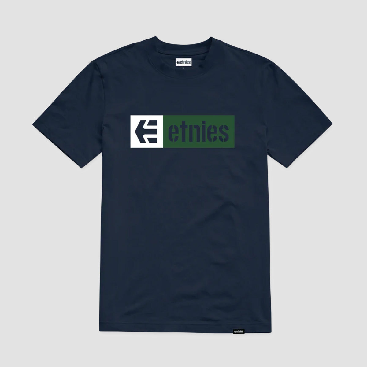Etnies New Box T-Shirt Blue/Green