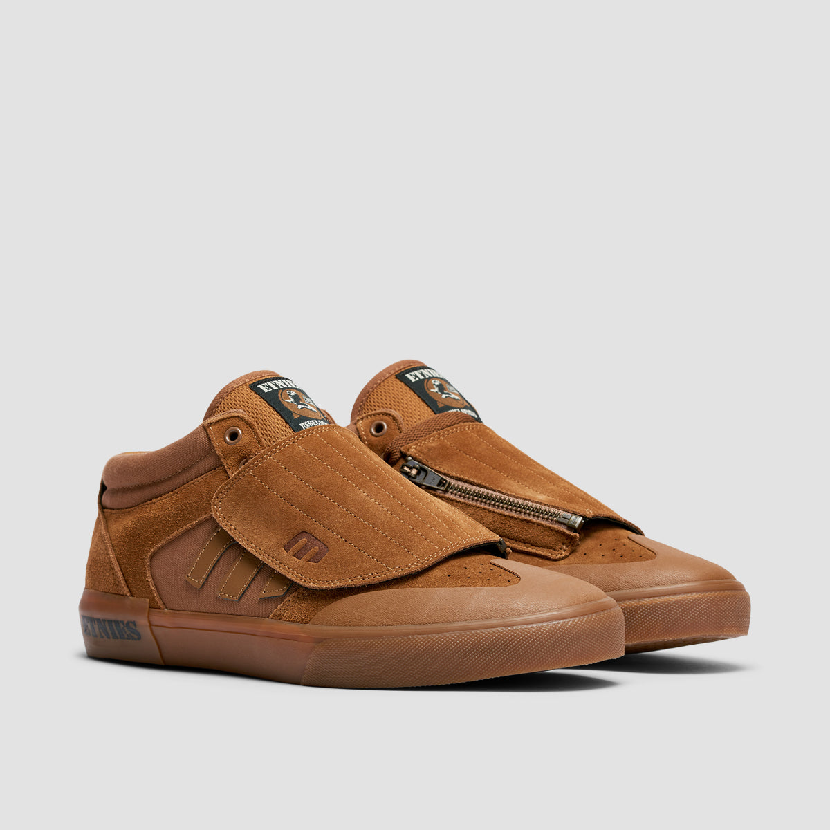 Etnies Windrow Vulc Mid Shoes - Brown/Gum