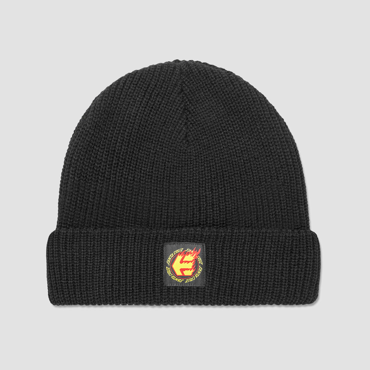 Etnies X Santa Cruz Flame Beanie Black
