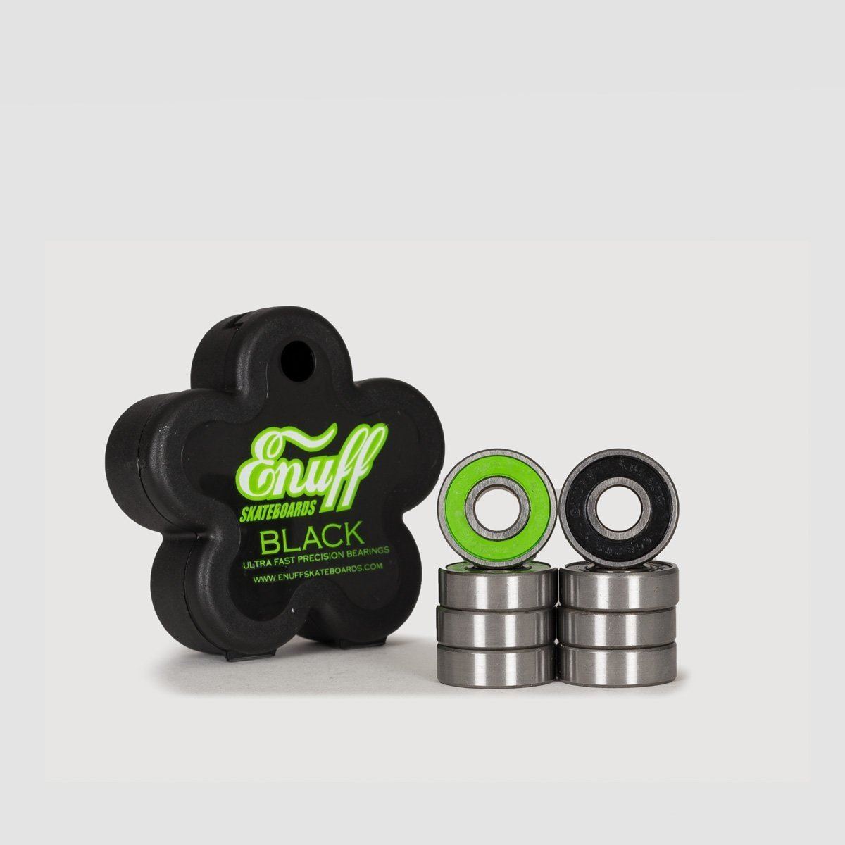 Enuff Ultra Fast Abec 9 Black Bearings Green