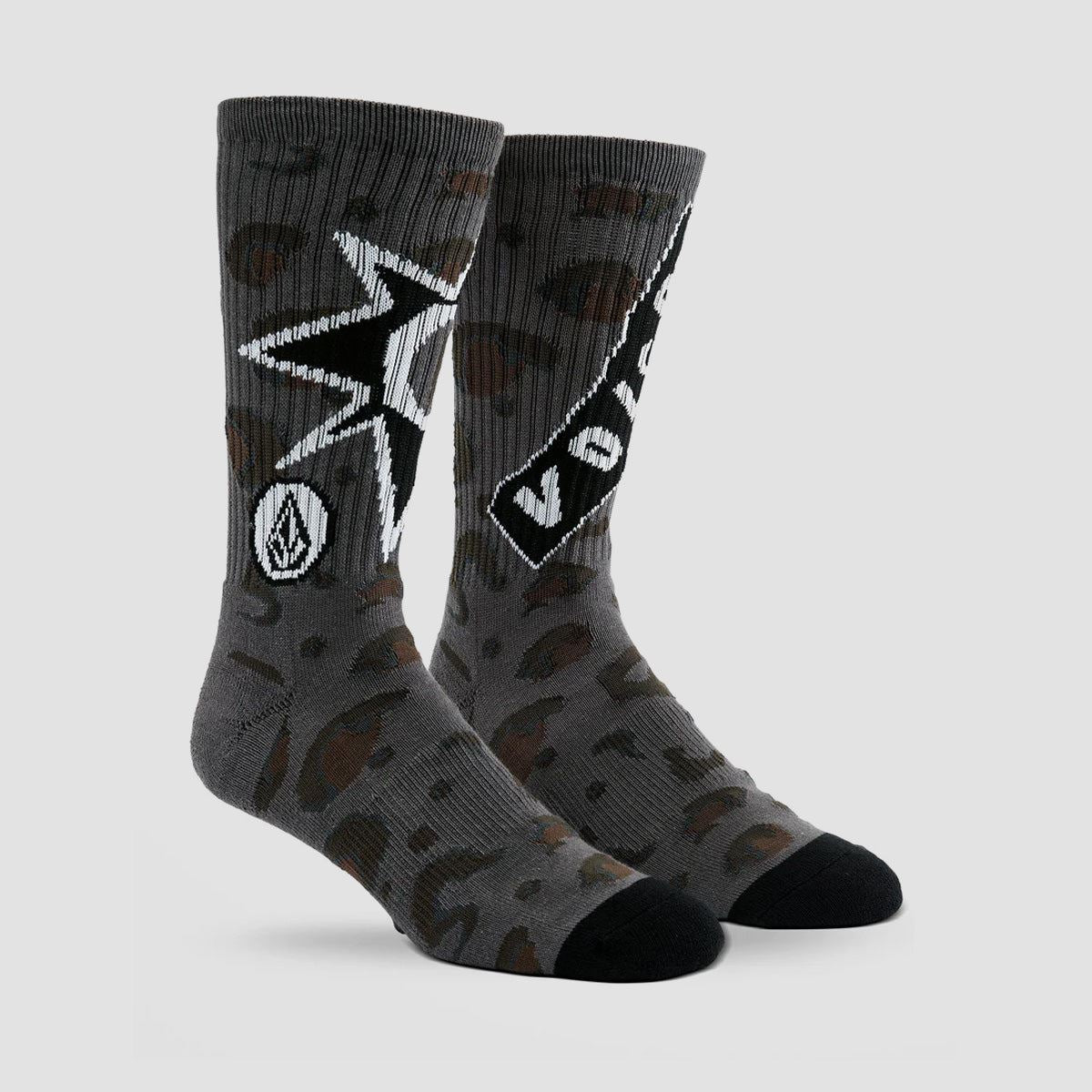 Volcom FA Seth Conboy Socks Asphalt Black