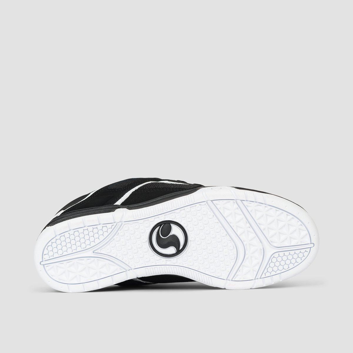 DVS Comanche Shoes - Black/White Leather