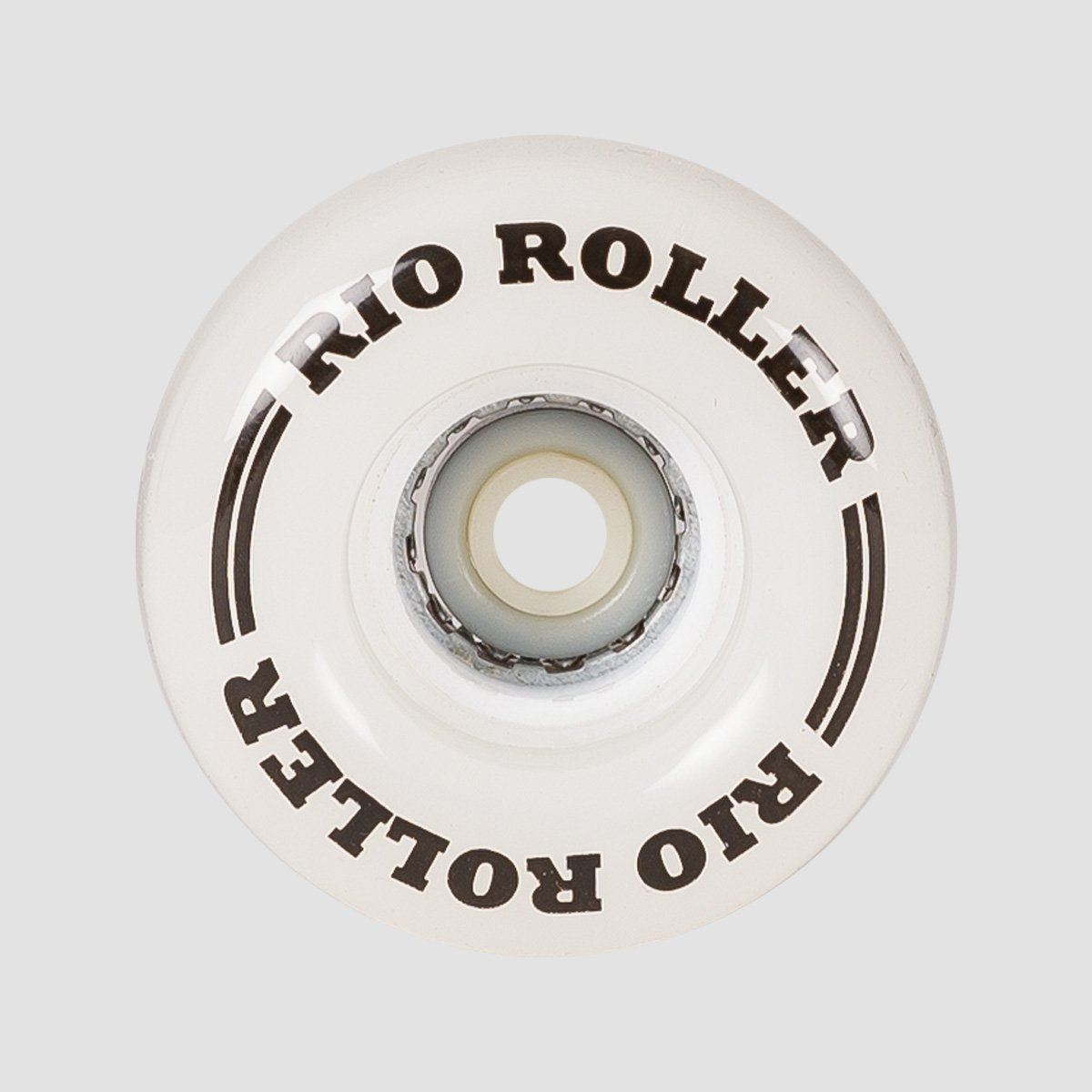 Rio Roller Light Up Wheels x4 White Frost 58mm