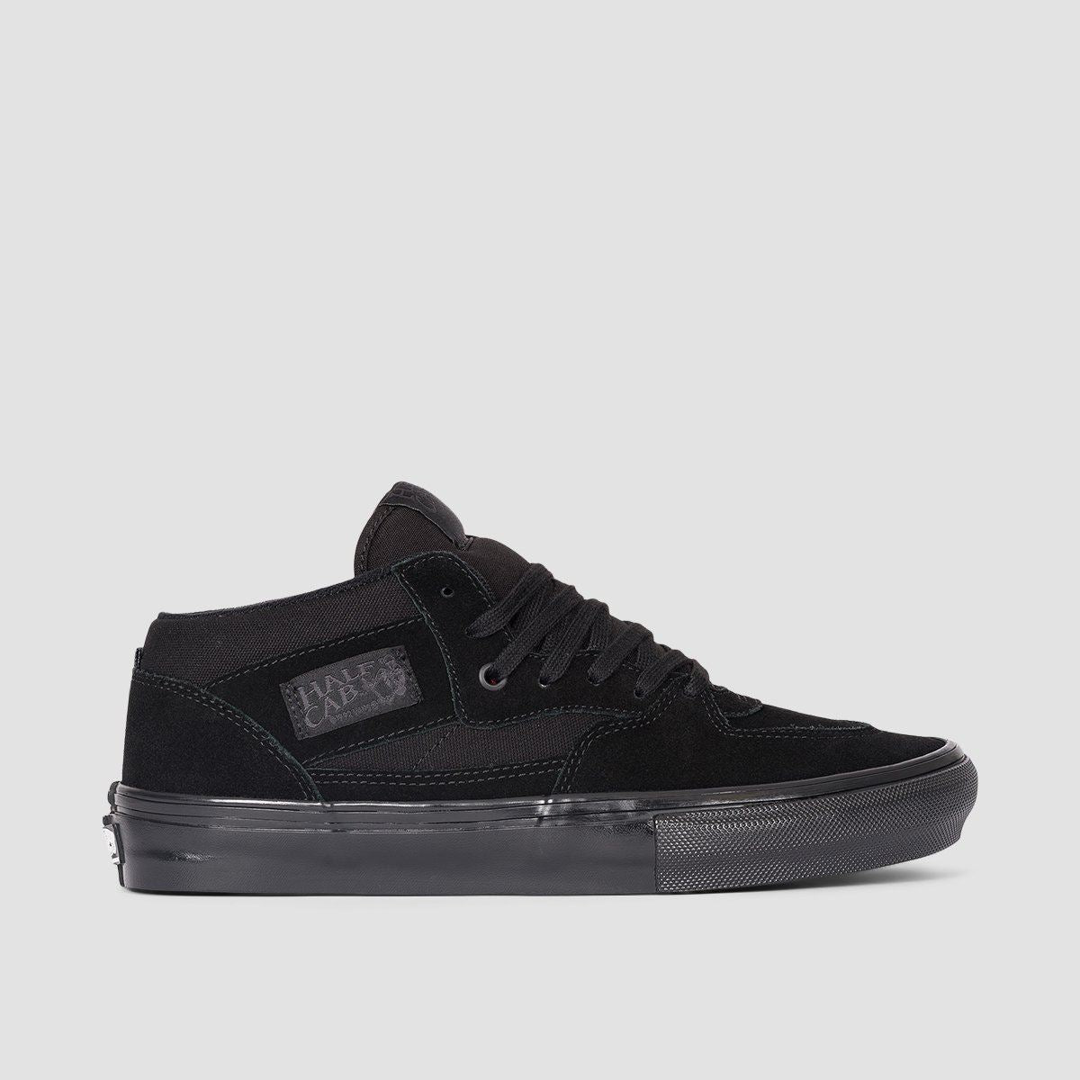 Vans Skate Half Cab Shoes - Black/Black