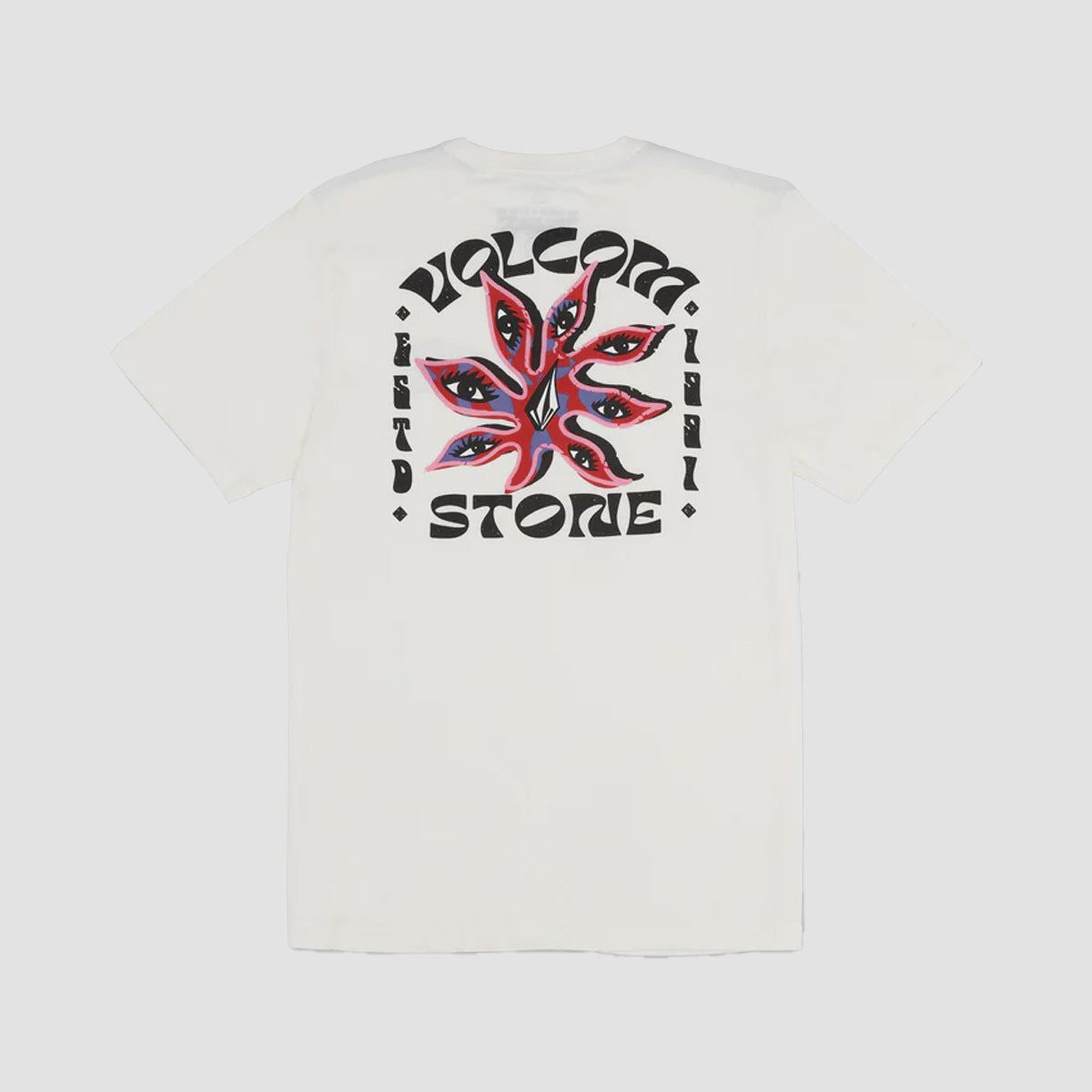 Volcom Stone Spectacle T-Shirt Off White