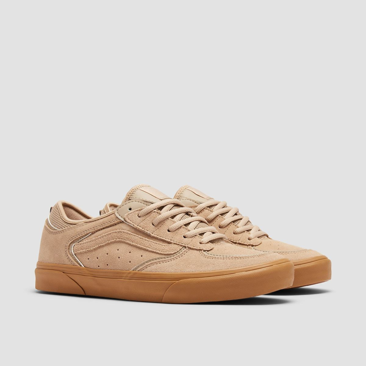 Vans Skate Rowley Shoes - Suede Tan/Gum