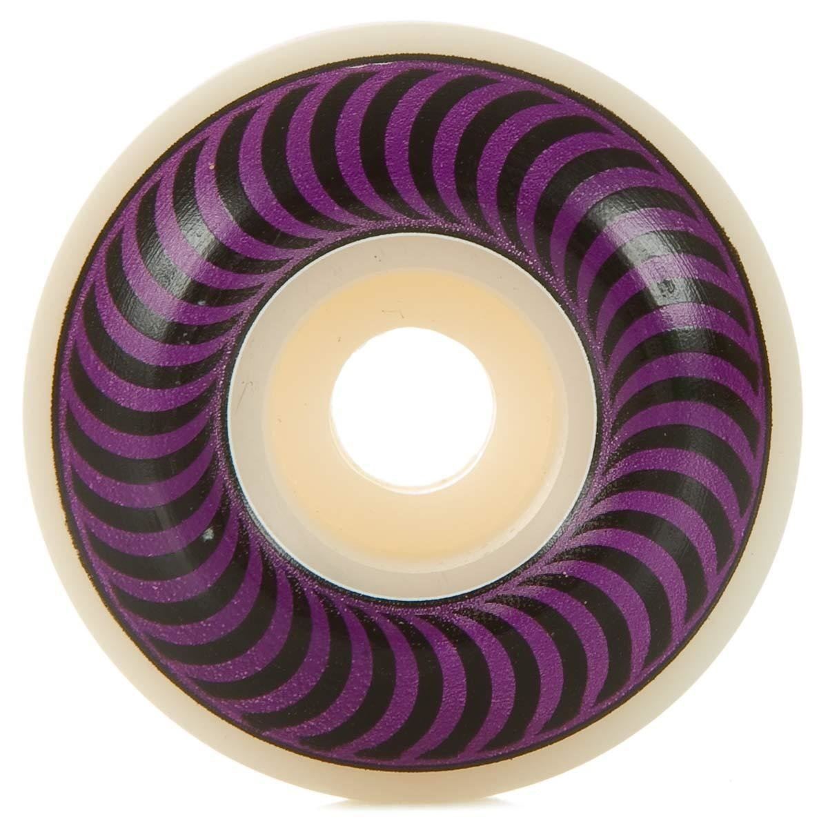 Spitfire Classic Skateboard Wheels White/Purple 58mm