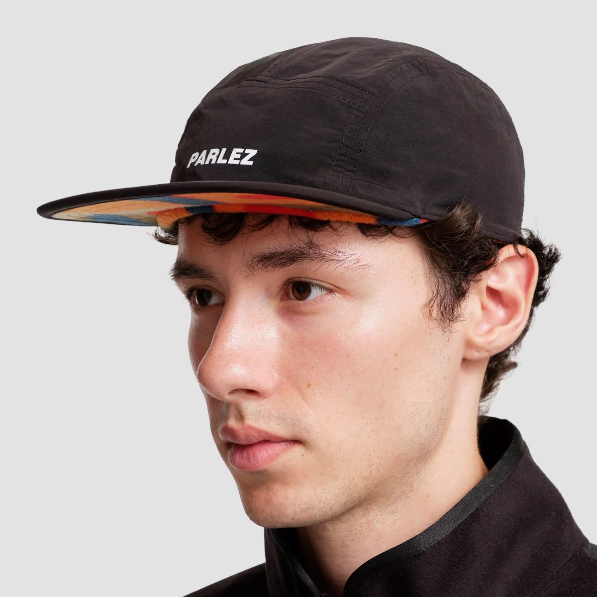 Parlez Jam 5 Panel Reversible Cap Black