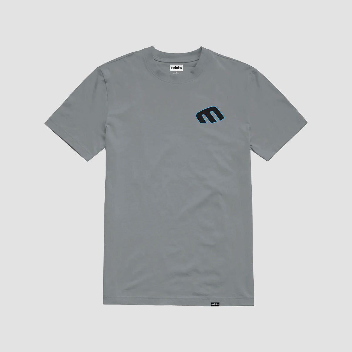 Etnies X Santa Cruz Retro Dot T-Shirt Charcoal