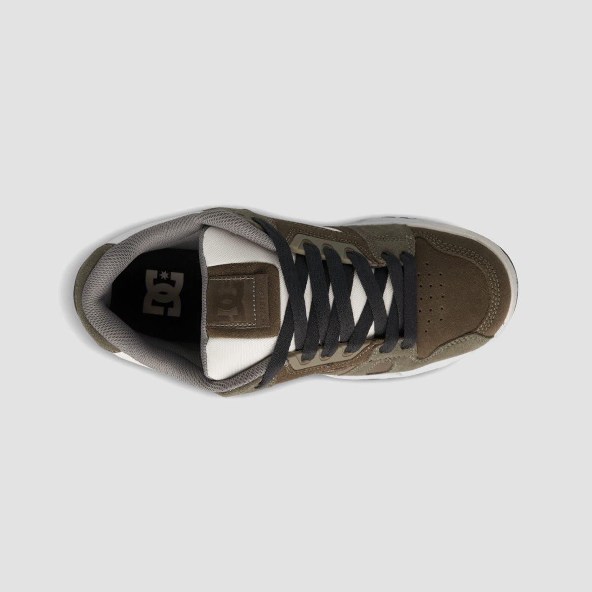 DC Stag Shoes - Khaki/Dark Olive