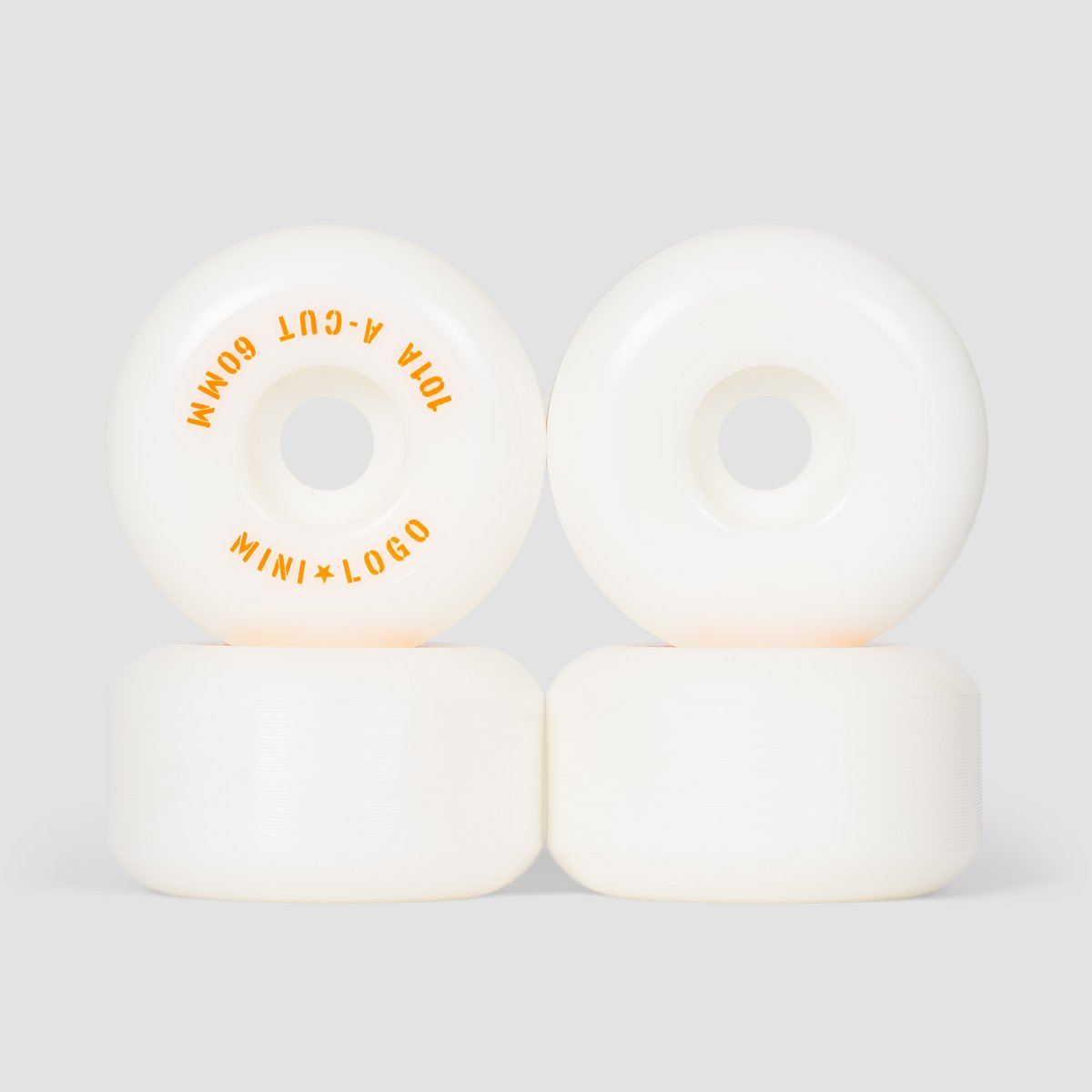 Mini Logo A-Cut 2 101a Skateboard Wheels White 60mm