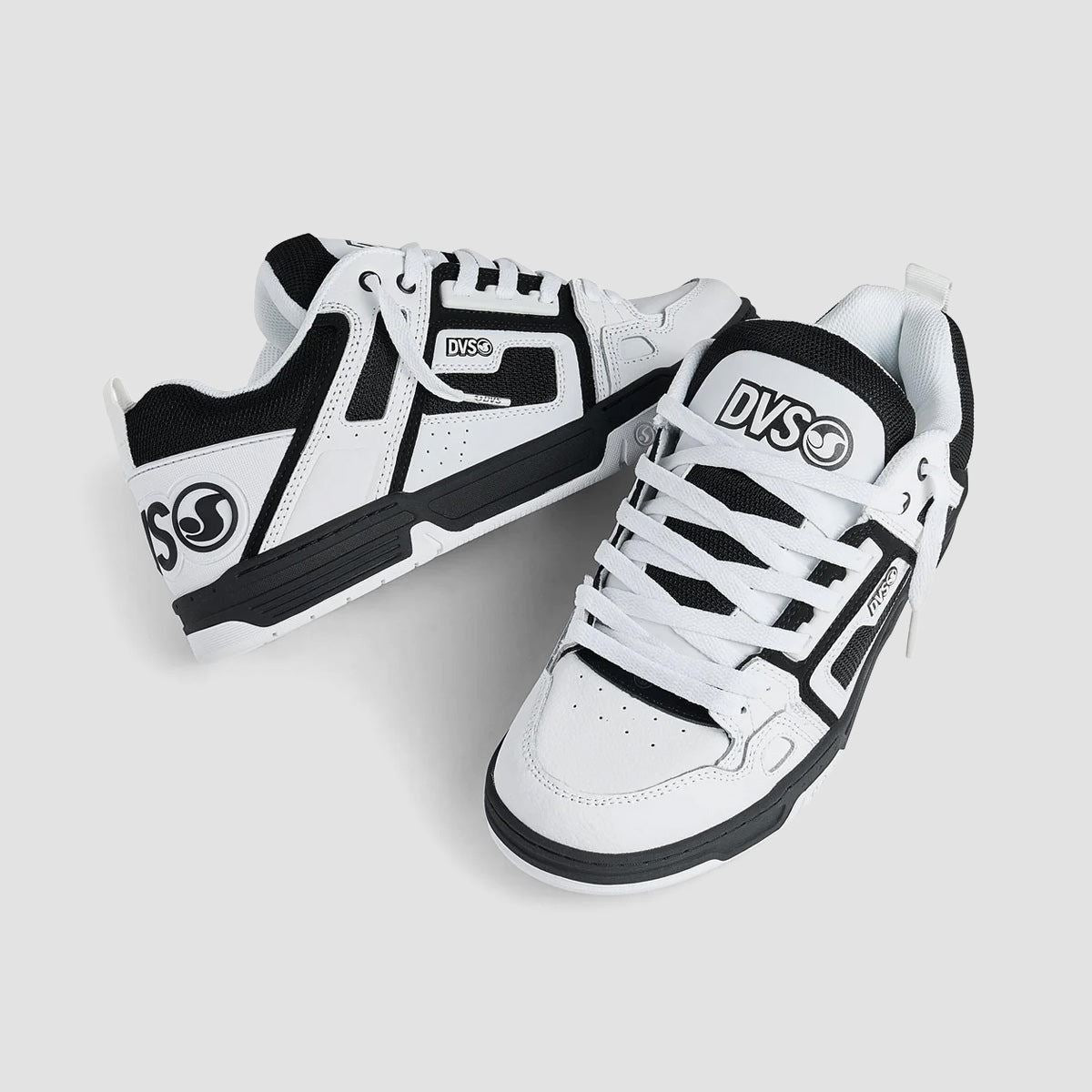 DVS Comanche Shoes - White/Black