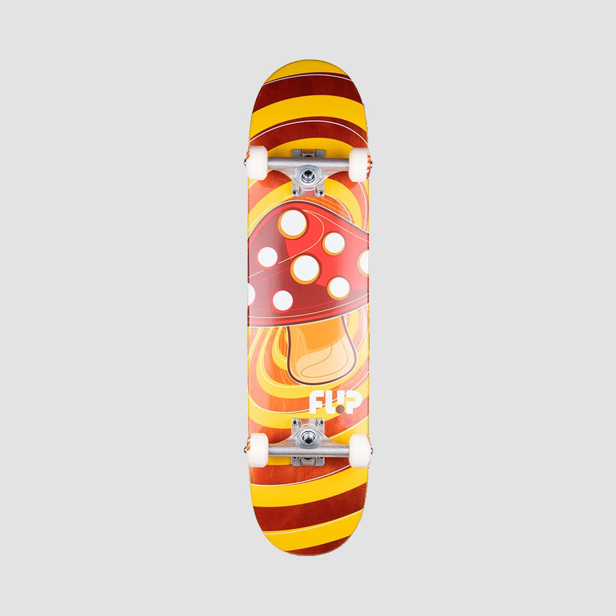 Flip Team Pop Shroom Skateboard Orange - 7.5"