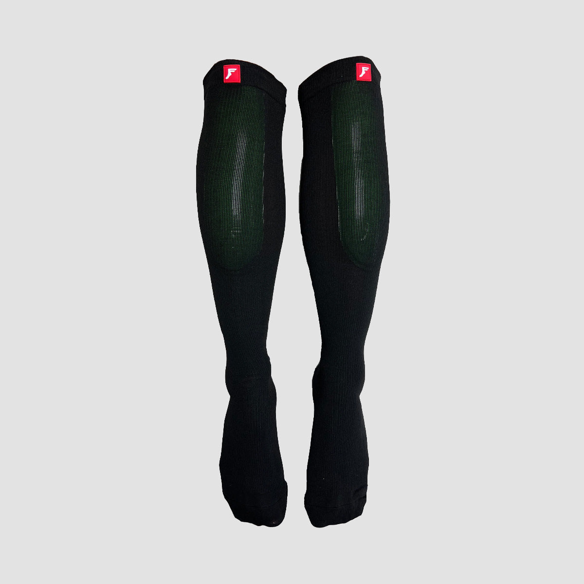 Footprint Knee High Painkiller Fluid X Padded Shin Socks Black