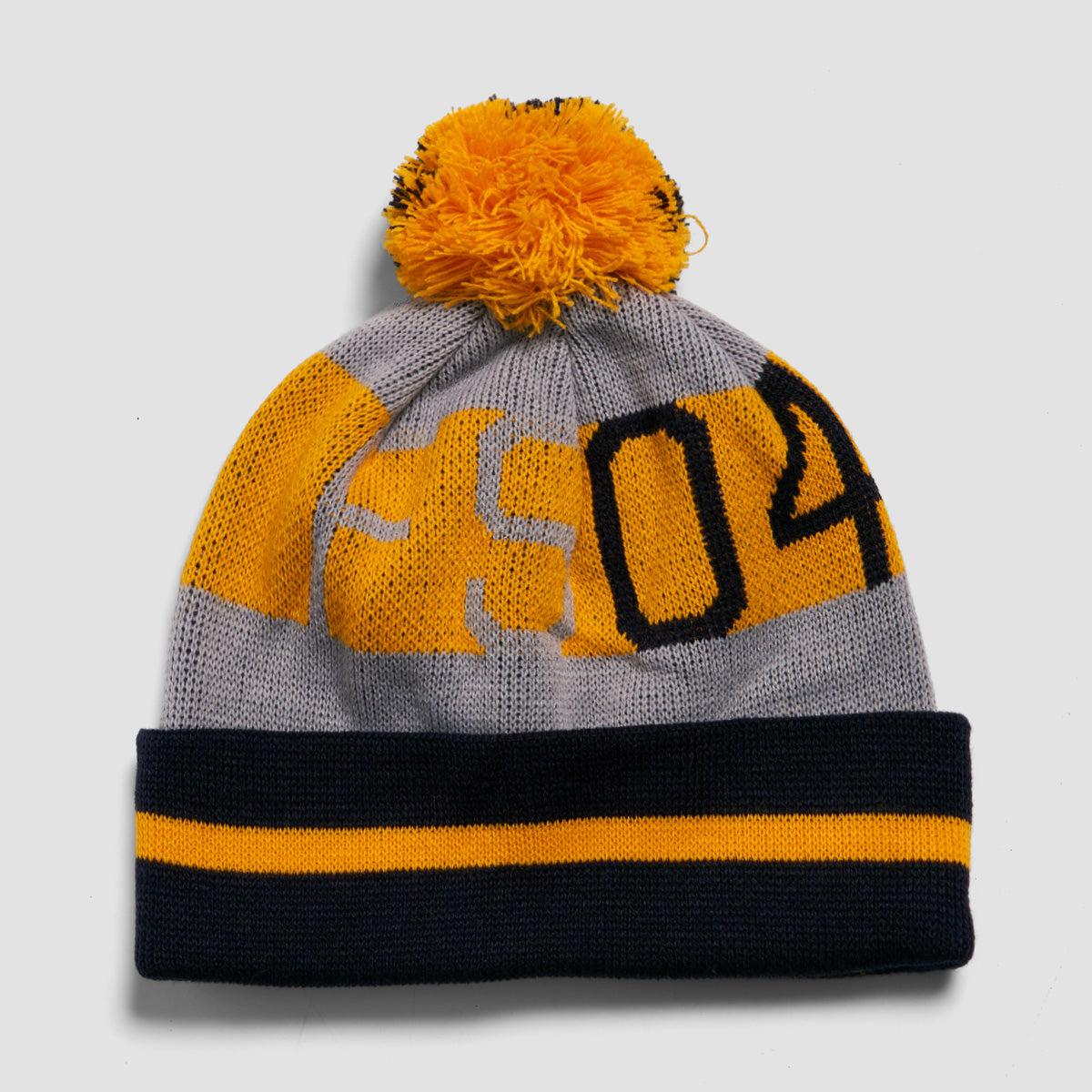 Fourstar Octin Pom Pom Beanie Grey