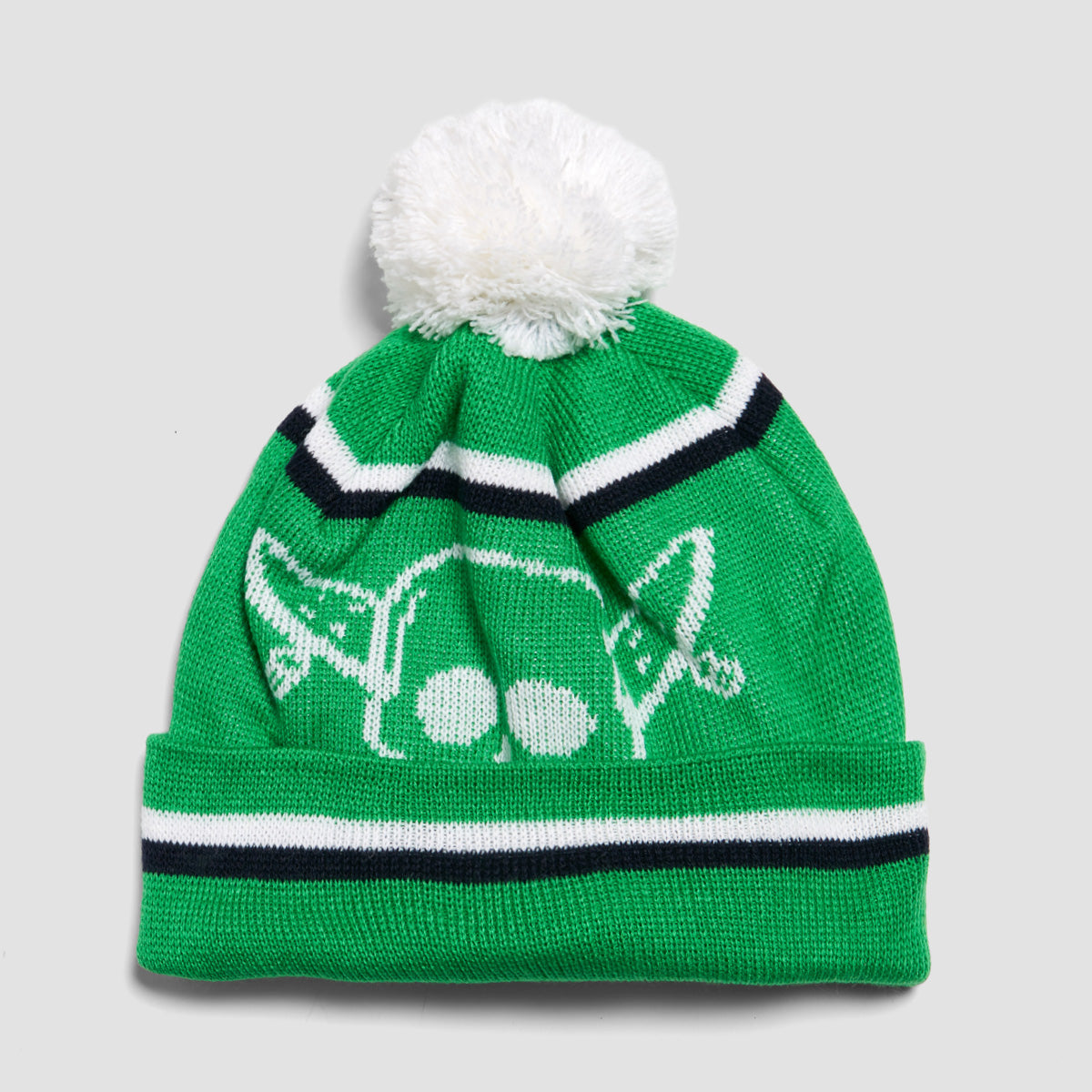 Fourstar Pirate Chain Pom Beanie Kelly Green